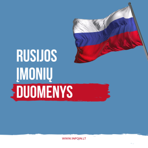 Rusijos įmonių duomenys